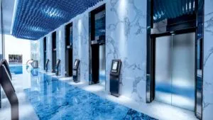 Fashionz by Danube lift lobby