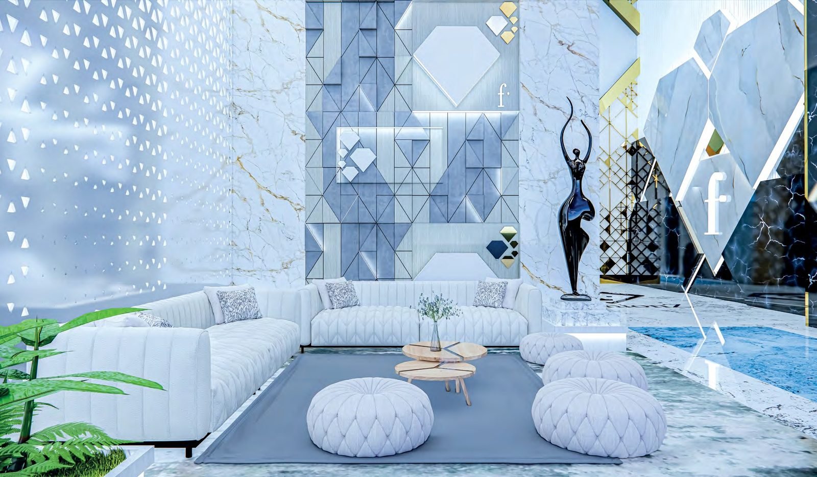 Fashionz by Danube lobby lounge