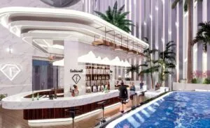 Fashionz by Danube rooftop pool and restaurant