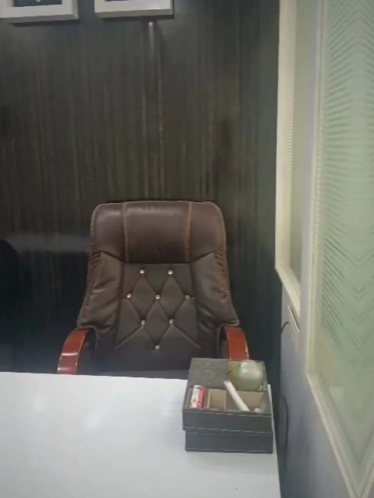 Office for sale in Mira Road East – furnished boss cabin, Poonam Cluster 2