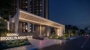 Godrej Brooklyn Avenue entry portal