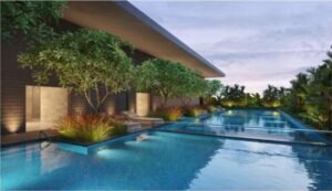 Godrej Epoque rooftop swimming pool