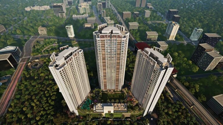 Kalpataru Advay Borivali West, aerial view of the township (artist's impression)