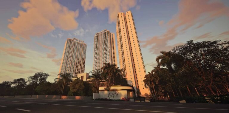 Kalpataru Advay Borivali West, towers at dusk (artist's impression)