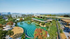Kalpataru Estella Thane, family swimming pool (artist's impression)