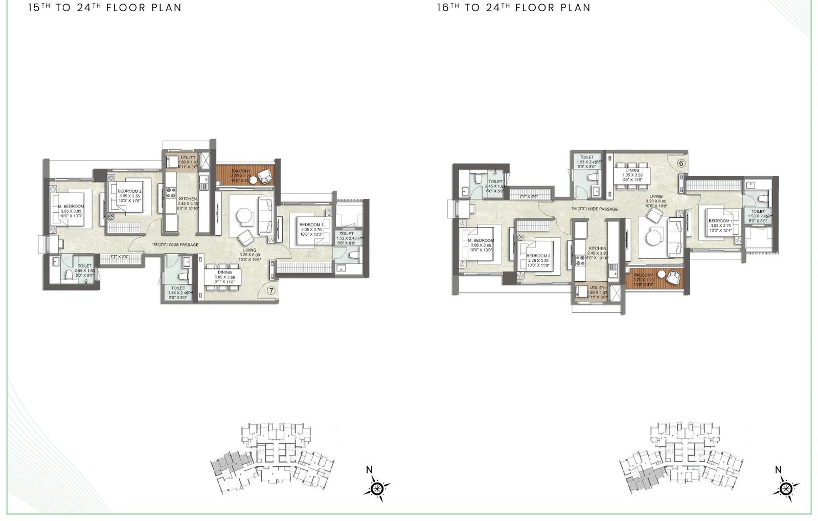 3 BHK Premium