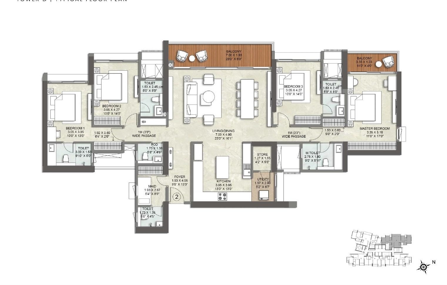 4 BHK Luxury