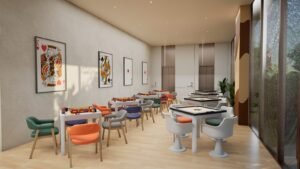 Kalpataru Estella Thane, indoor games room (artist's impression)
