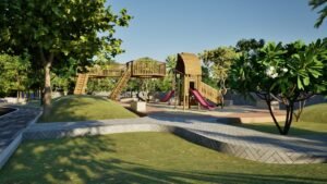 Kalpataru Estella Thane, kids play area (artist's impression)