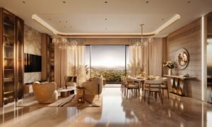 Kalpataru Estella Thane, living room (artist's impression)