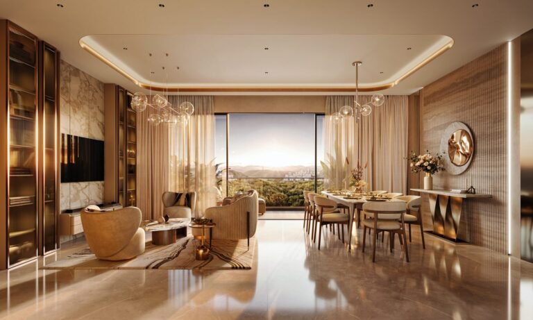 Kalpataru Estella Thane, living room (artist's impression)