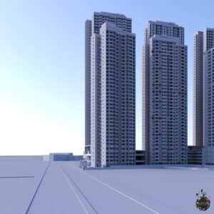 Kalpataru Eternia Thane, tower elevation (artist's impression)