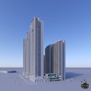 Kalpataru Eternia Thane, tower view (artist's impression)