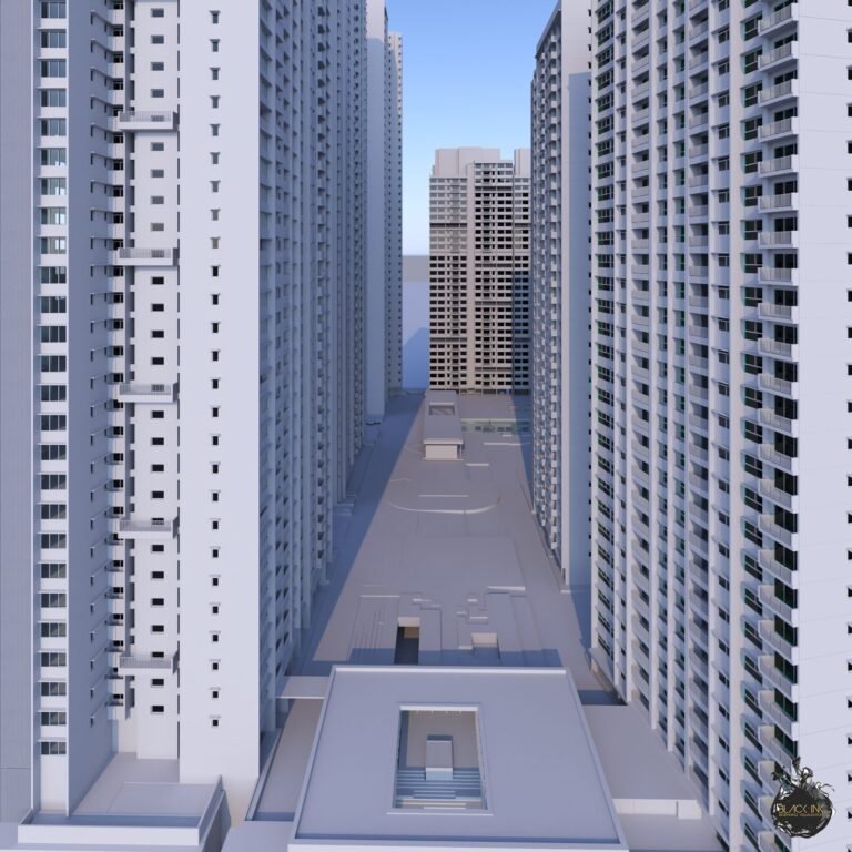 Kalpataru Eternia Thane, towers and podium (artist's impression)