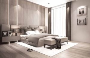 Kalpataru Magnus Bandra East, master bedroom (artist's impression)
