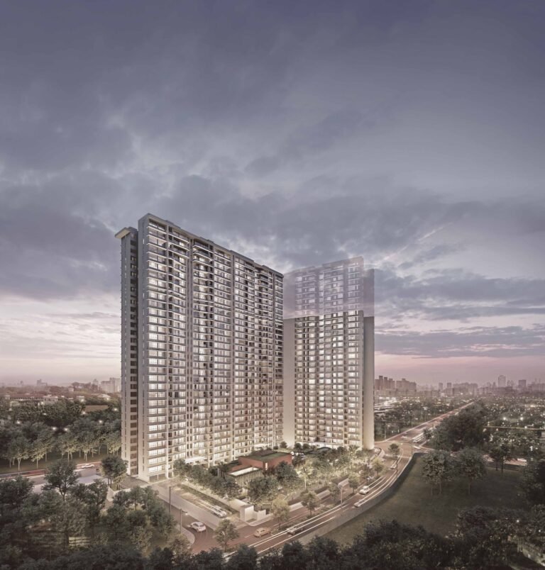 Kalpataru Magnus Bandra East, tower view (artist's impression)