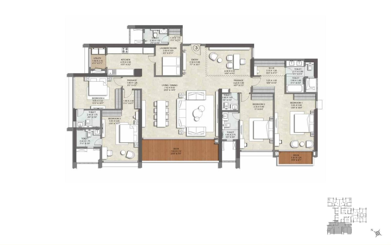 4.5 BHK Imperial