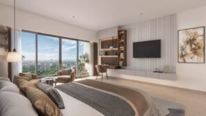 Kalpataru Vian Lokhandwala, master bedroom (artist's impression)