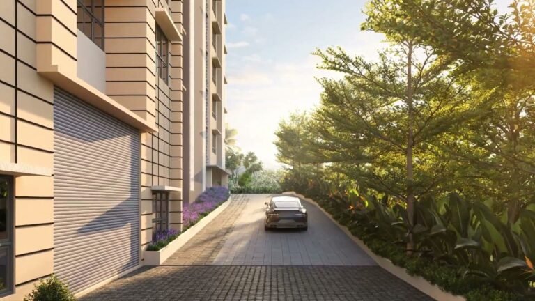 Kalpataru Vivant Andheri East, entrance driveway (artist's impression)