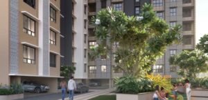 Kalpataru Vivant Andheri East, podium garden (artist's impression)