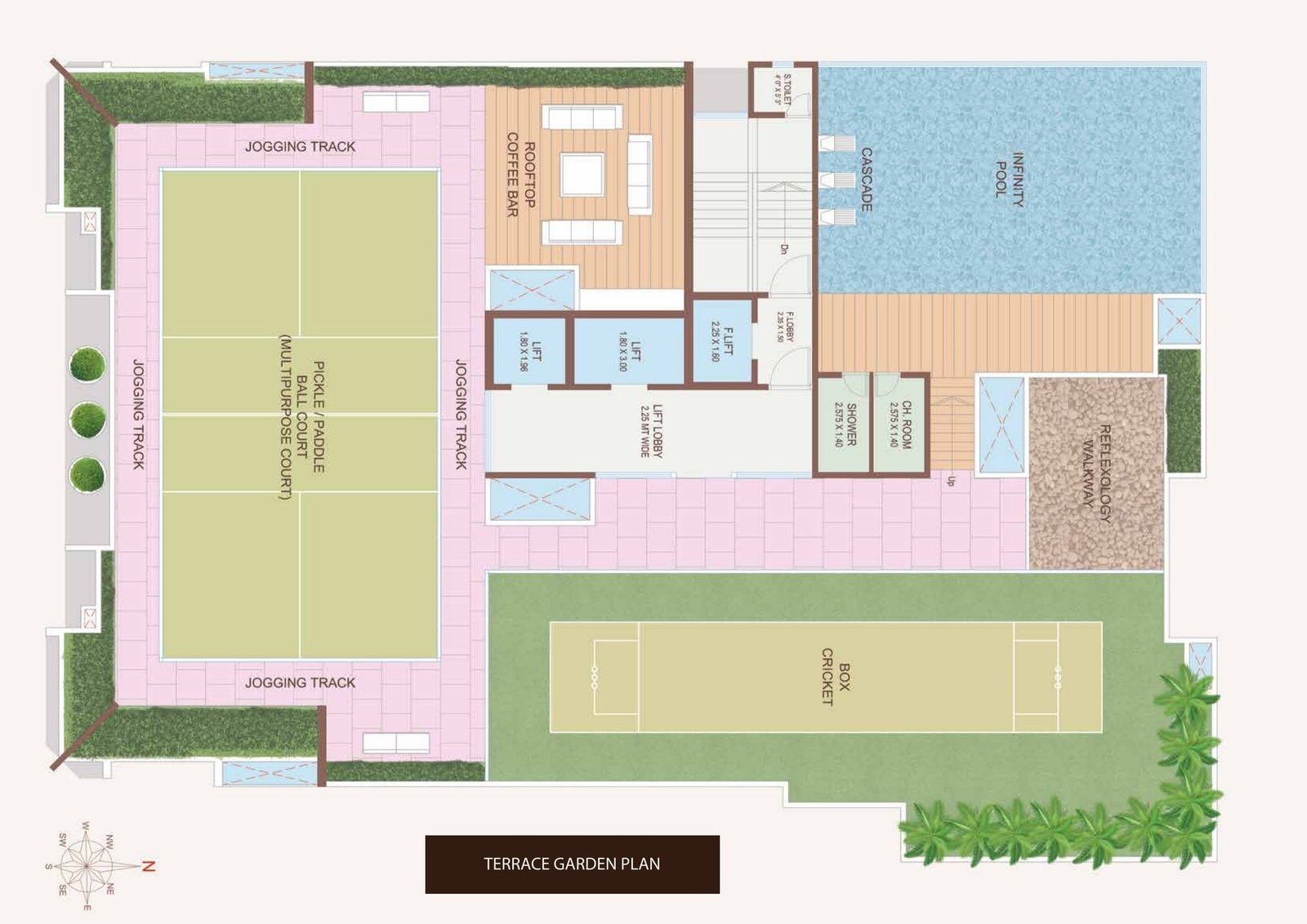 Terrace Garden Plan
