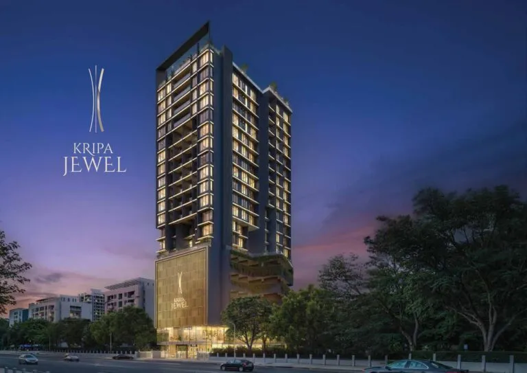 Kripa Jewel Bandra West – G+19 residential tower on Turner Road (artist’s impression)