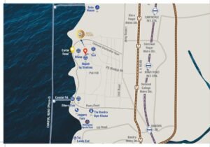 Kripa Oasis location map – Union Park, Pali Hill, Bandra West