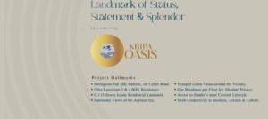 Kripa Oasis Pali Hill project hallmarks – one residence per floor, G+15