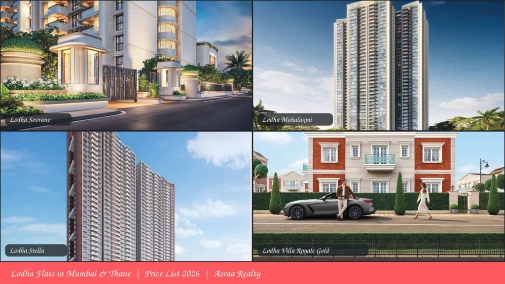 Lodha flats in Mumbai