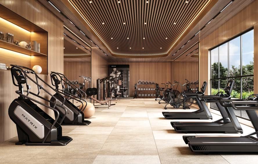 Lodha Sovrano gym