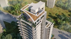 Mio Miraya aerial view of the rooftop (artist’s impression)