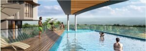 Mio Miraya infinity pool with sea view (artist’s impression)