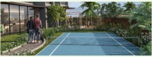 Mio Miraya pickleball court (artist’s impression)