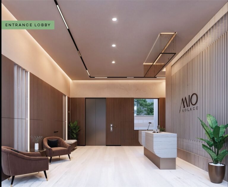 Mio Solace entrance lobby (artist’s impression)