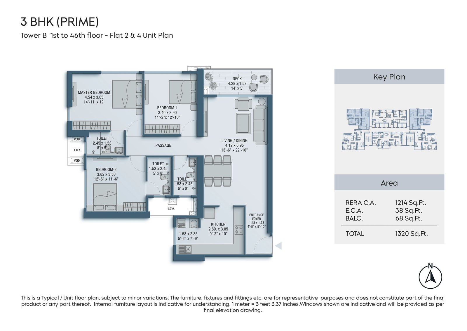 3 BHK Prime