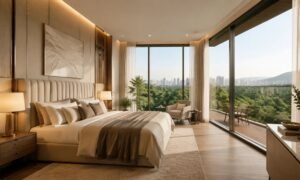 One Hills master bedroom (artist’s impression)