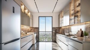 Romell Ariana 2 BHK kitchen (artist’s impression)