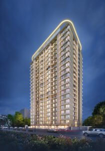 Romell Ariana tower at night (artist’s impression)