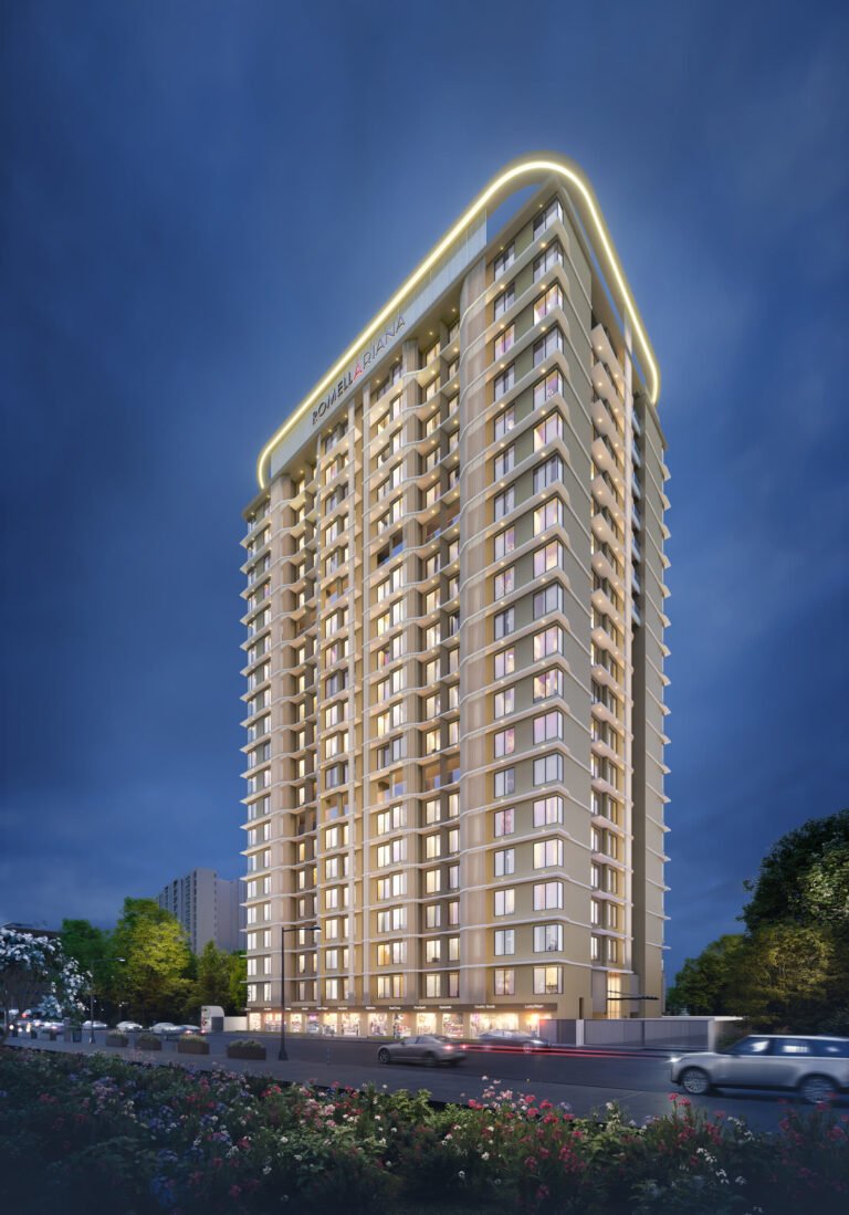 Romell Ariana tower at night (artist’s impression)