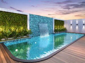 Romell Ariana rooftop swimming pool (artist’s impression)