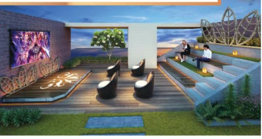 Ruparel Panache terrace amphitheatre