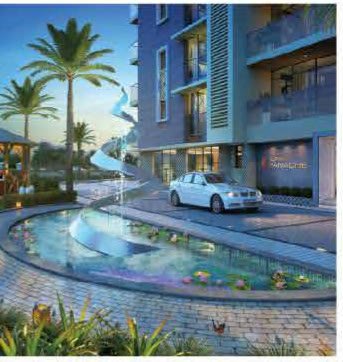 Ruparel Panache drop-off and water feature