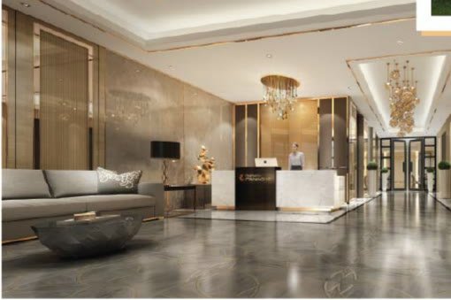 Ruparel Panache entrance lobby
