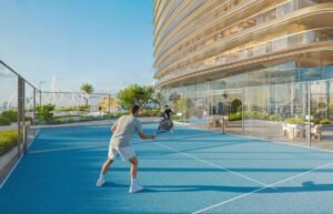 Serenz by Danube padel court