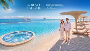 Shahrukhz Residences beach lagoon