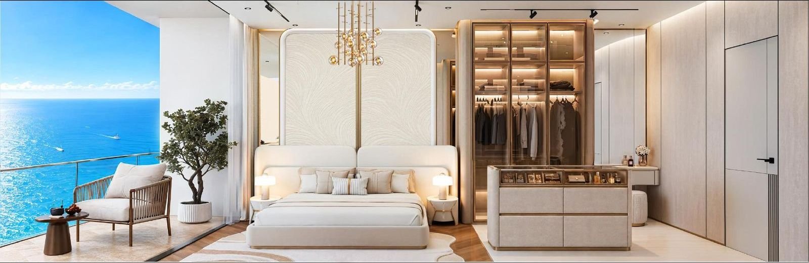 Shahrukhz Residences King's Suite bedroom