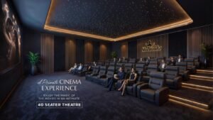 Shahrukhz Residences private cinema