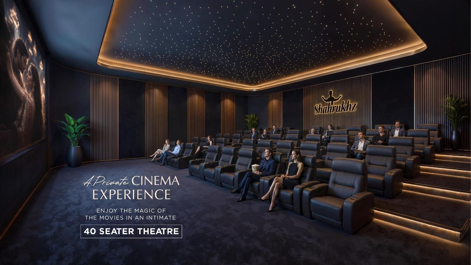 Shahrukhz Residences private cinema