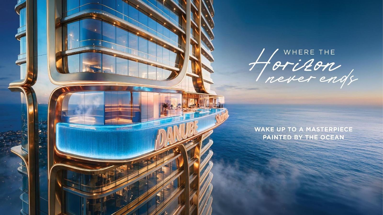 Shahrukhz Residences sky pool view