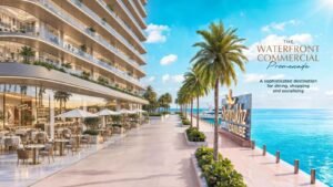 Shahrukhz Residences waterfront promenade